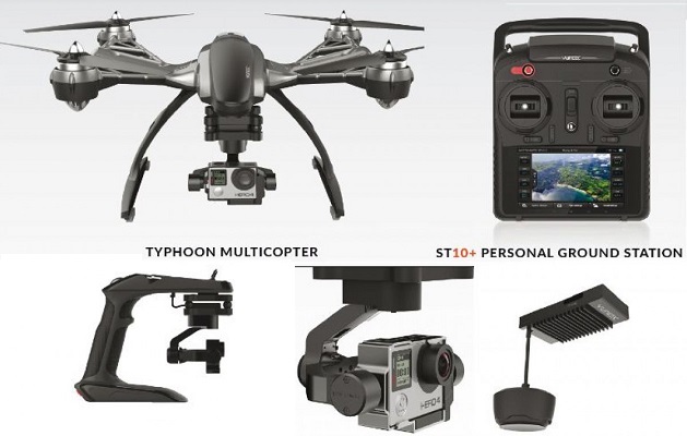 Yuneec typhoon q500 Migliori Droni per GoPro