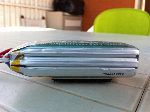 batteria lipo gonfia