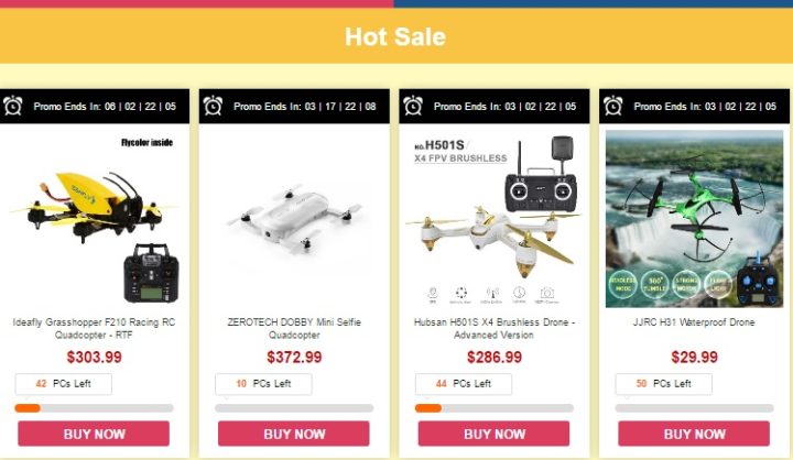 promozione-gearbest-epic-toys-hubsan