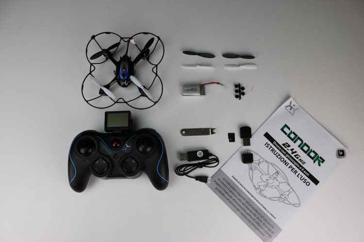 Tekk Condor Drone contenuto