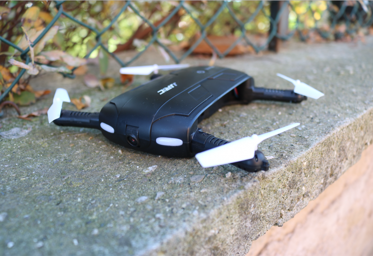recensione jjrc elfie-selfie drone