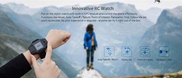 simtoo dragonfly pro-recensione-4k-dimensioni-rtf-gps-funzioni-rc watch