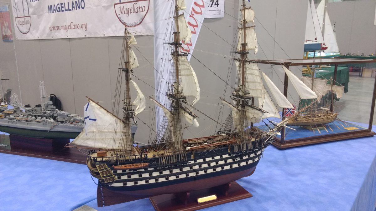 Model Expo Italy 2017-fiera di verona-lego-nave