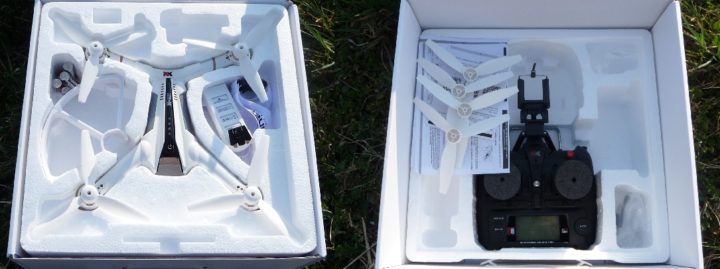 confezione XK X300-recensione drone xk x300-contenuto-unboxing