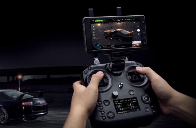 dji cendence crystal sky monitor-radiocomando per inspire 2-matrice 200-crystal sky