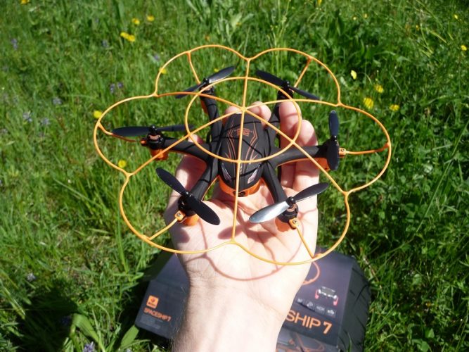Recensione WLtoys Q383 SpaceShip 7-drone fpv-drone hd-drone wltoys q383-drone spaceship 7-drone gearbest-prova di volo
