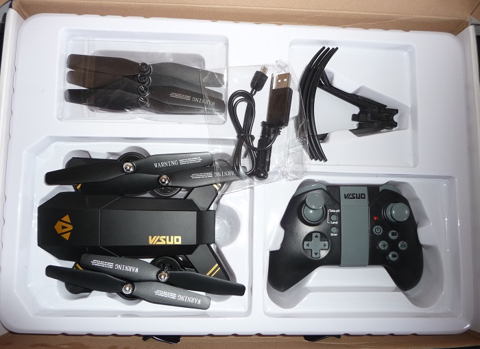 confezione visuo tianqu xs809w-mavic economico-drone giocattolo-drone camera