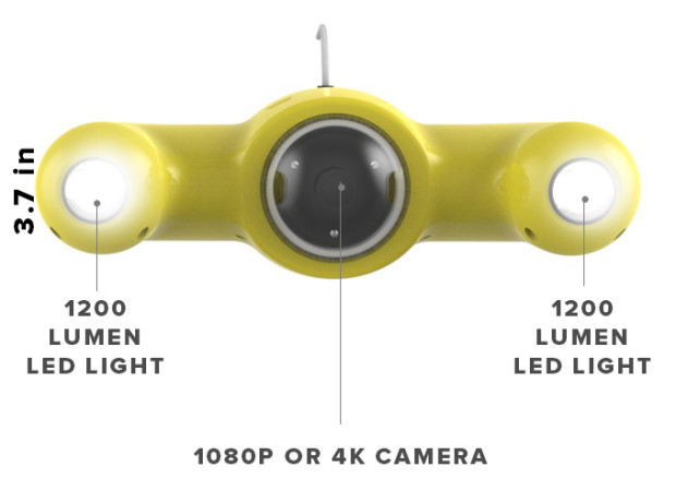 recensione drone gladius camera-4k-sommergibile