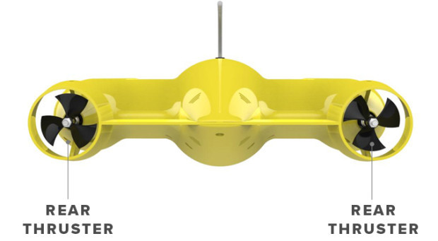 recensione drone gladi motori-4k-sommergibile