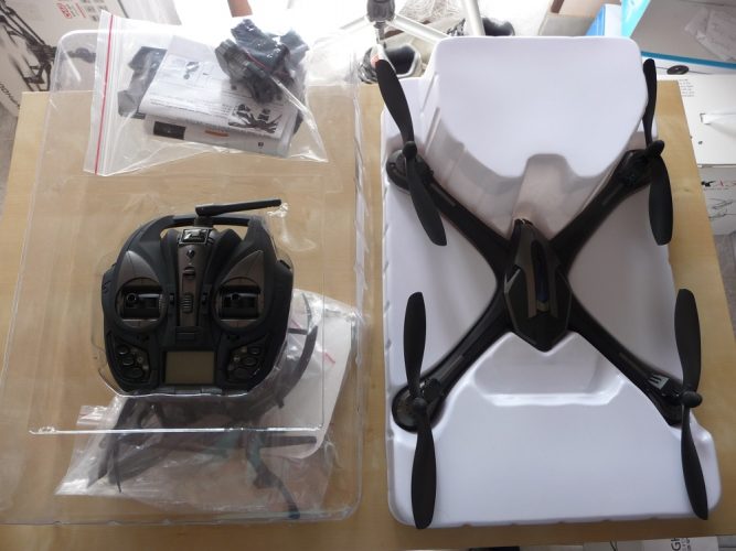 unboxing idrone i8hw-fpv-drone gearbest