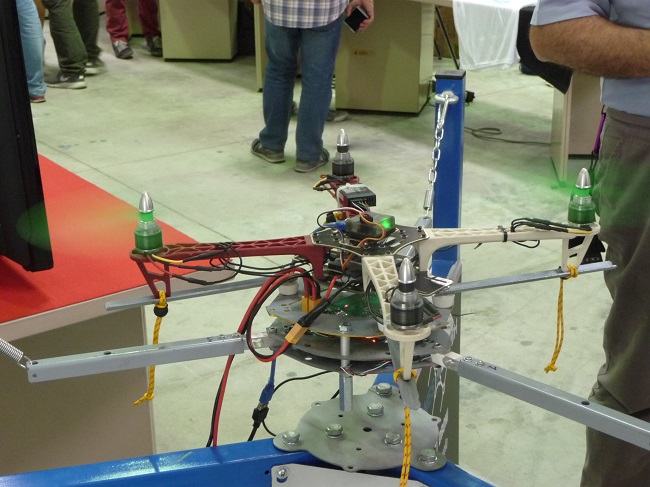 video TORINO MINI maker faire 2017-drones bench
