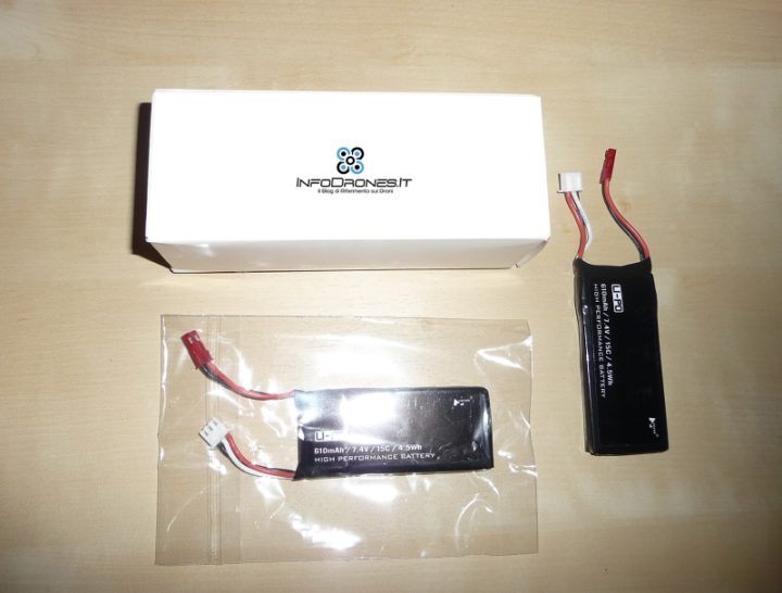 confezione batterie hubsan h502 amazon morpilot