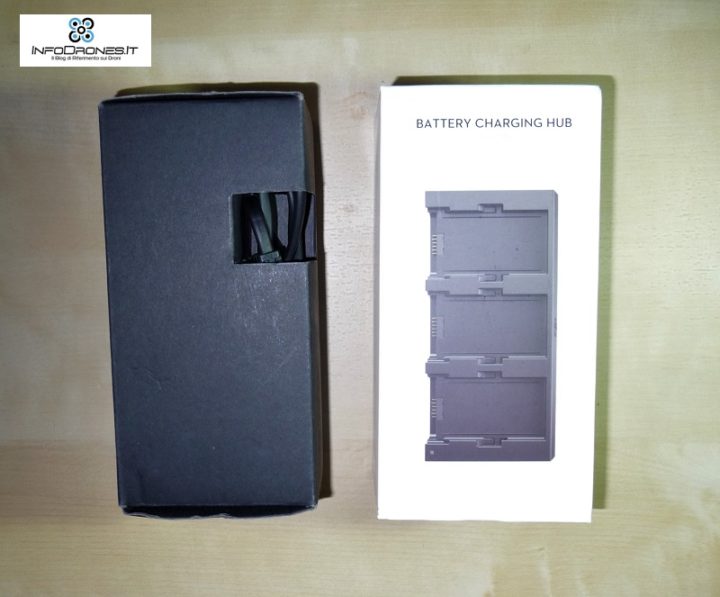 foto caricatore multiplo dji spark italia-caricatore spark battery charging hub ita