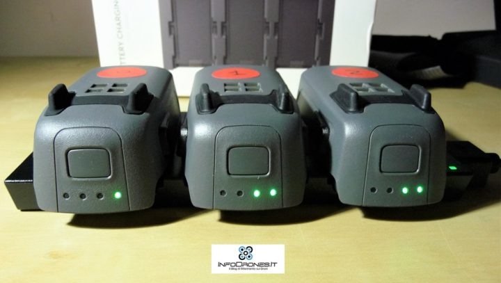 recensione caricatore multiplo dji spark italia-caricatore spark battery charging hub ita
