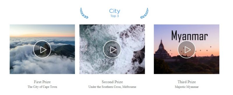 vincitori sky pixel video contest 2017 city dji concorso foto aeree-xiaoxiao