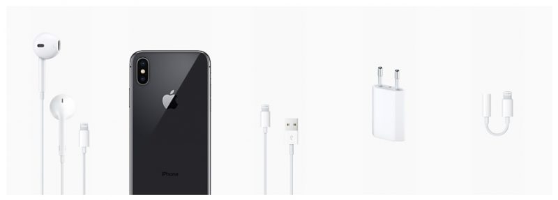 contenuto confezione apple iphone x
