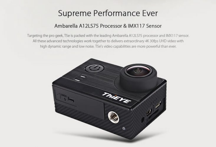 Action Cam ThiEYE T5e Caratteristiche