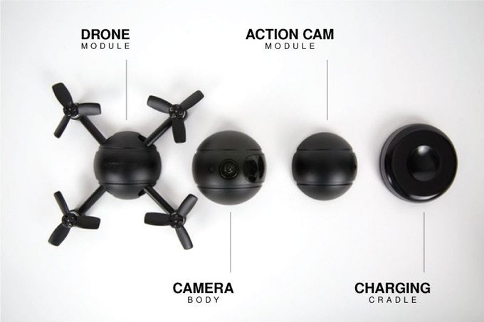 action cam drone pitta moduli