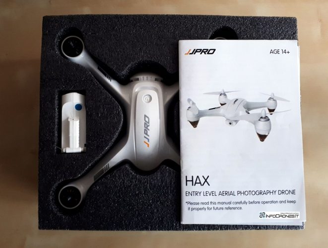 Contenuto JJRC jjpro x3 hax