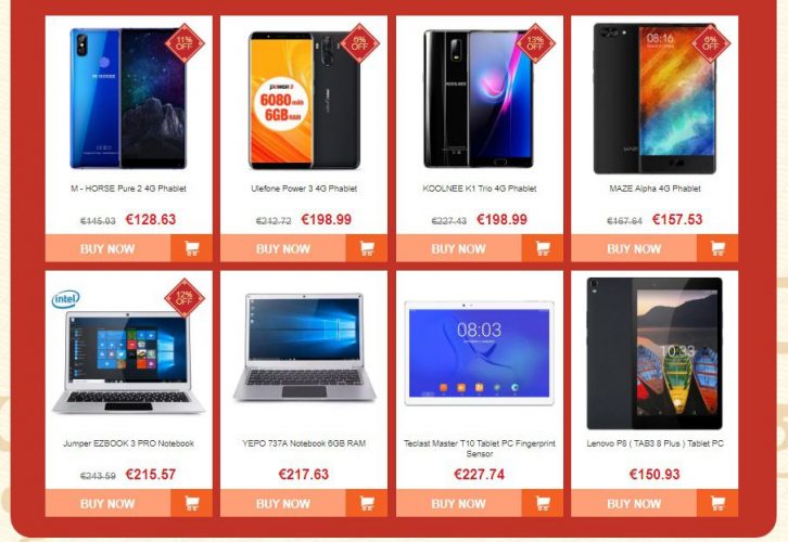 coupon gearbest capodanno cinese tablet