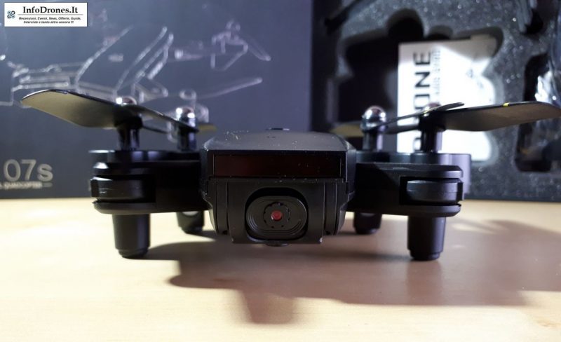 recensione DM IN107S 2.4G Wifi FPV tomtop-selfie drone economico