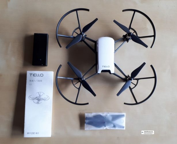 Contenuto confezione DJI Tello