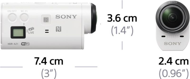 Sony HDR-AZ1V caratteristiche