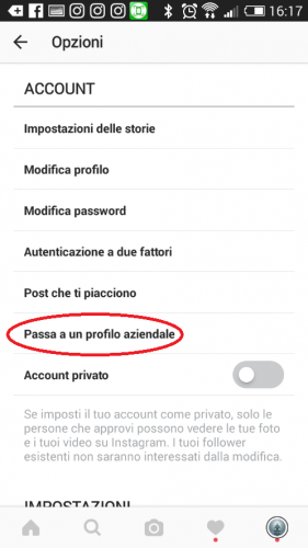 salva le tue foto su Instagram