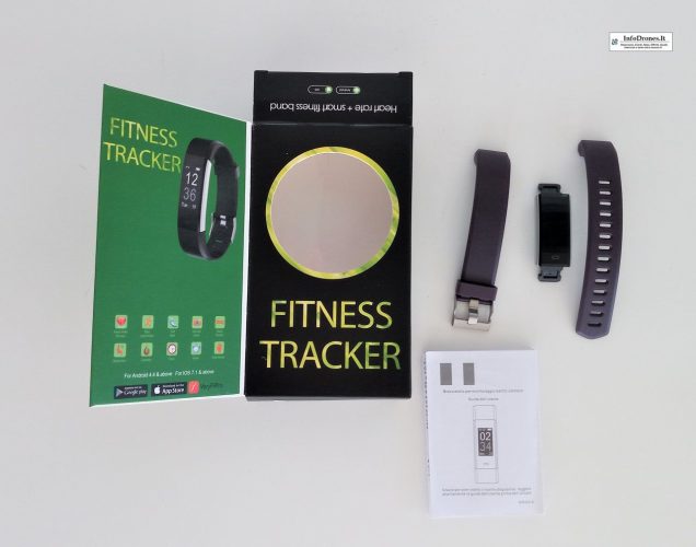 contenuto Fitness Tracker Yamay SW 333
