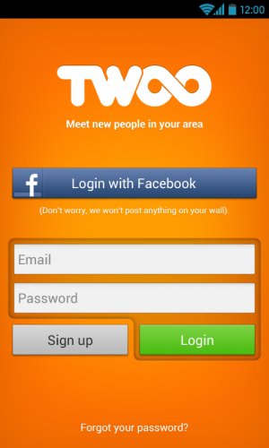 Come iscriversi a Twoo