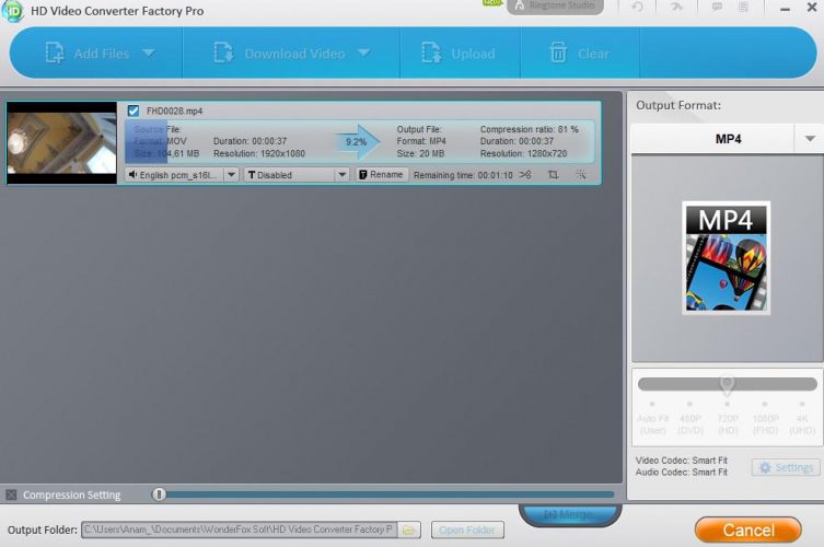 Come usare Programma WonderFox HD finale