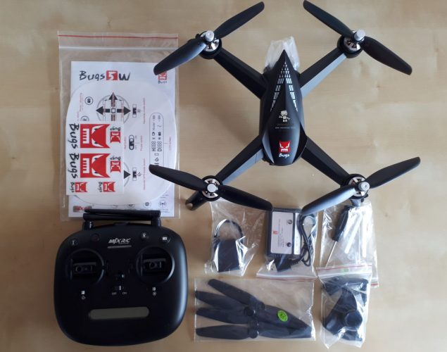MJX Bugs 5W unboxing