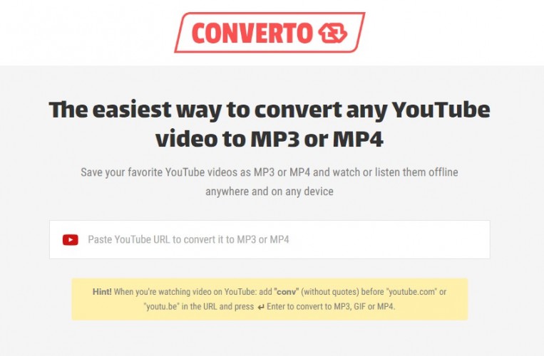 convertitore da youtube a mp4 
