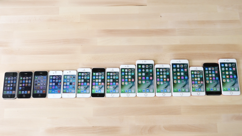 tutti gli iphone