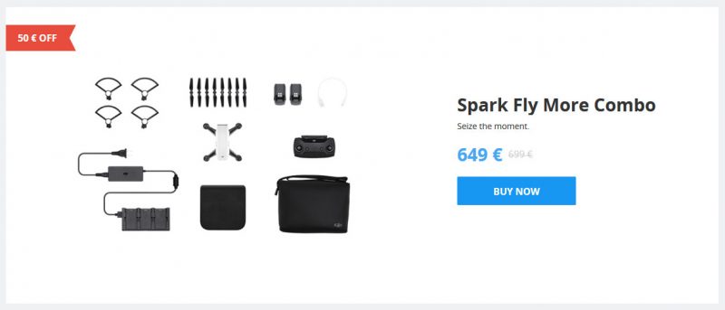 DJI Store Spark Fly More Combo
