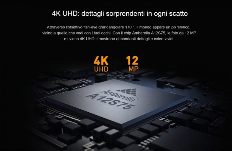 EKEN Alfawise V50 caratteristiche