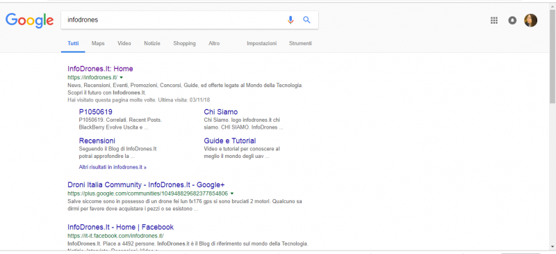 Quale servizio fa parte di Google
