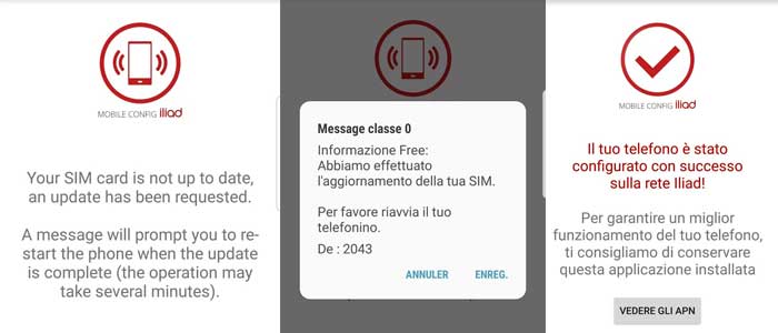 configurare Iliad