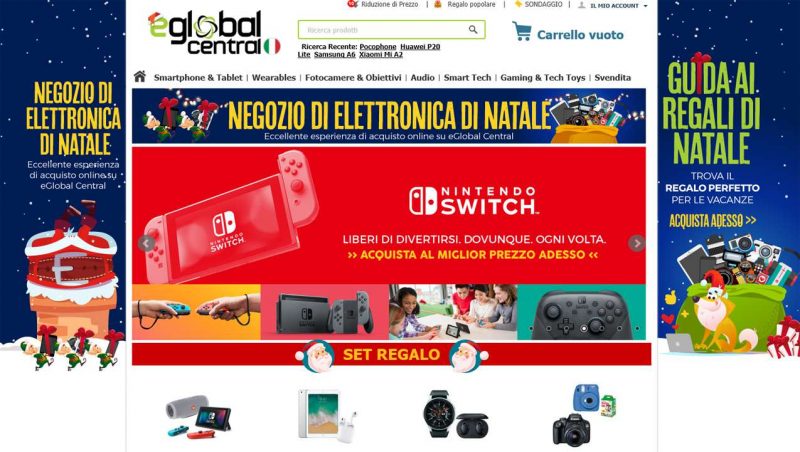 Siti Elettronica Cinesi affidabili eglobal central