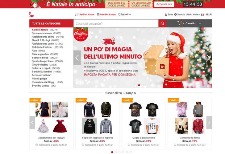 shopping online siti cinesi light in the box