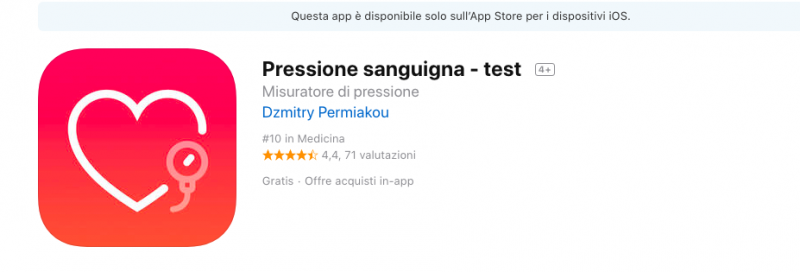 Pressione sanguigna - test 