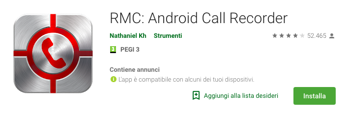 RMC: Android Call Recorder 