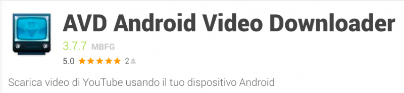 AVD Android Video Downloader