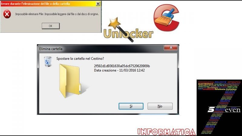 Impossibile eliminare Cartella
