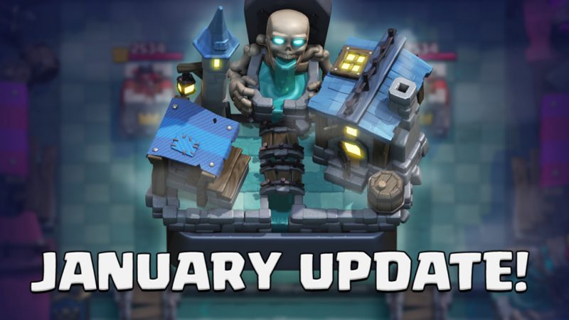 clash royale aggiornamento