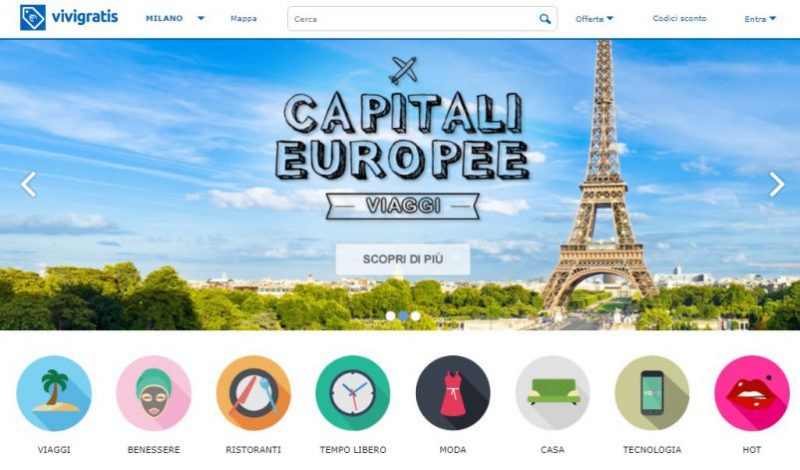siti simili a groupon-vivigratis
