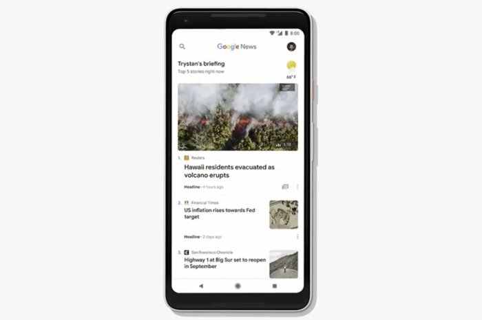 come disattivare google news 1