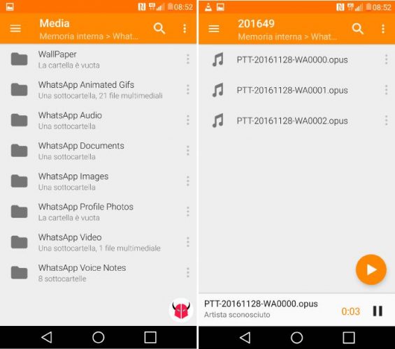 come salvare gli audio di whatsapp 3