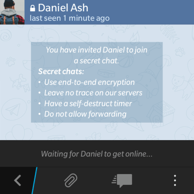 come funziona la chat segreta di telegram 1