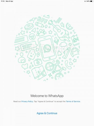 whatsapp per iPad 2